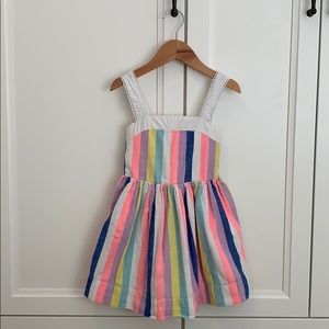 Mini Boden Girl’s Striped Sundress